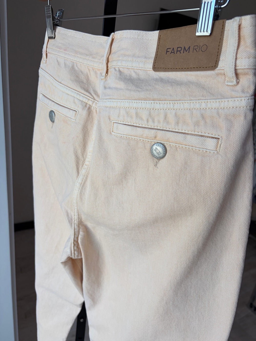 Farm Rio Buttoned Flare Pants - Picture 12 of 12